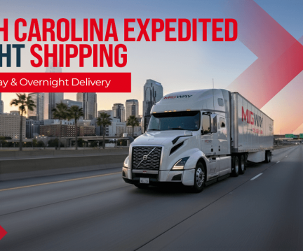 North Carolina Expedited Freight Shipping: Same Day & Overnight Delivery