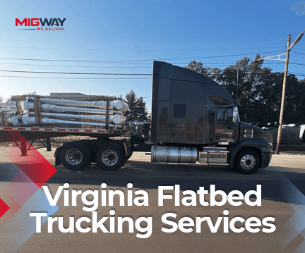 Virginia Flatbed Trucking Services
