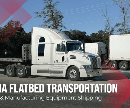 Georgia Flatbed Transportation for Paper Mill and Manufacturing Equipment Shipping