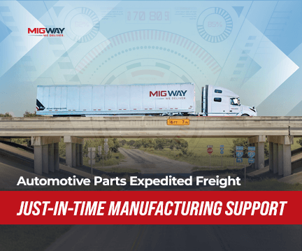 Automotive Parts Expedited Freight - Just-in-Time Manufacturing Support