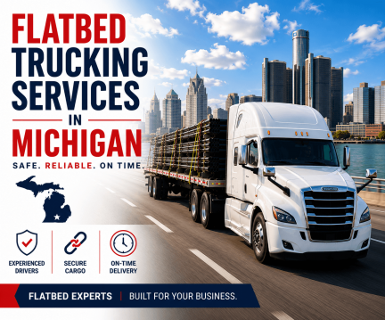 Flatbed Trucking Services in Michigan