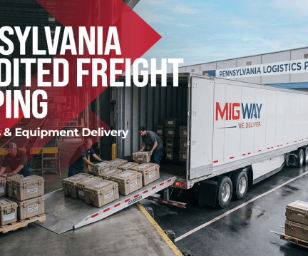 Pennsylvania Expedited Freight Shipping: Critical Parts & Equipment Delivery