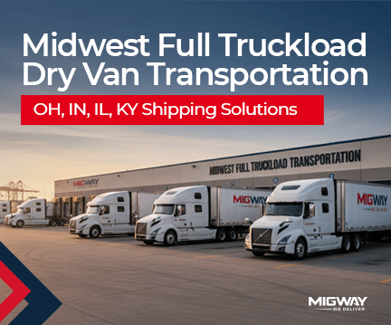 Midwest Full Truckload Dry Van Transportation - OH, IN, IL, KY Shipping Solutions