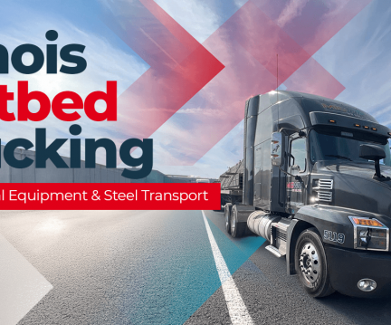 Illinois Flatbed Trucking Services for Agricultural Equipment and Steel Transport