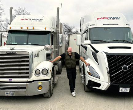 How MigWay Top Drivers Earn Brand-New Trucks