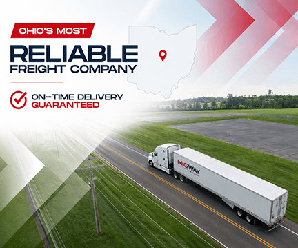 Ohio's Most Reliable Freight Company — On-Time Delivery Guaranteed