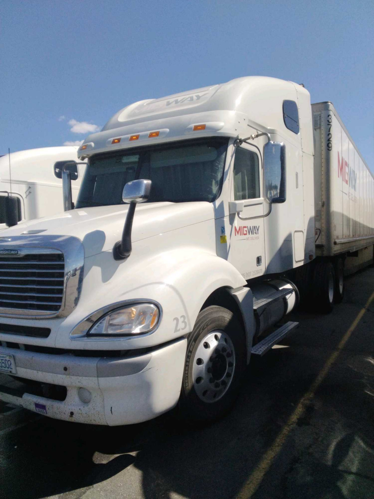 freightliner glider for sale