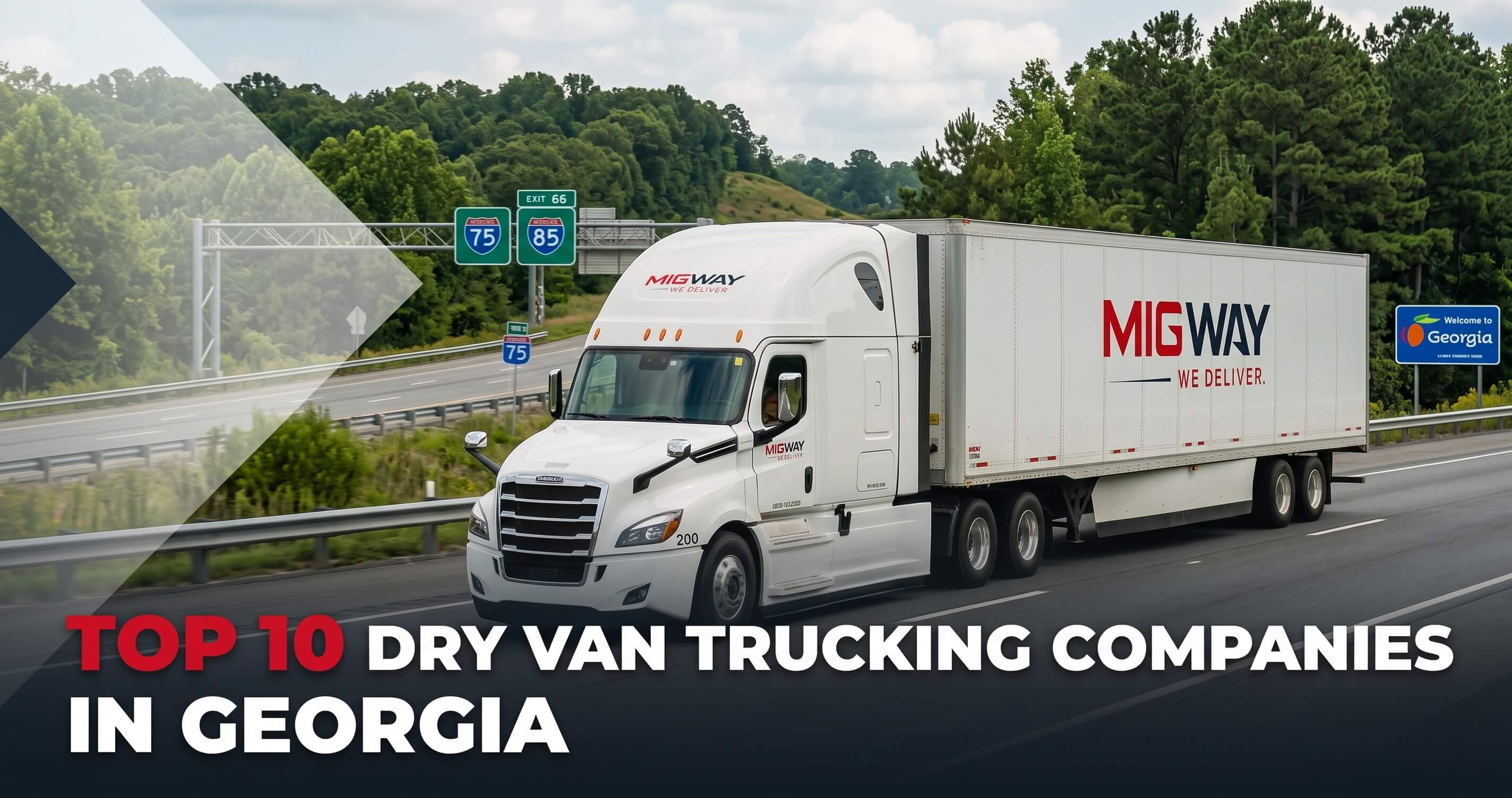 Top 10 Dry Van Trucking Companies in Georgia (2026)